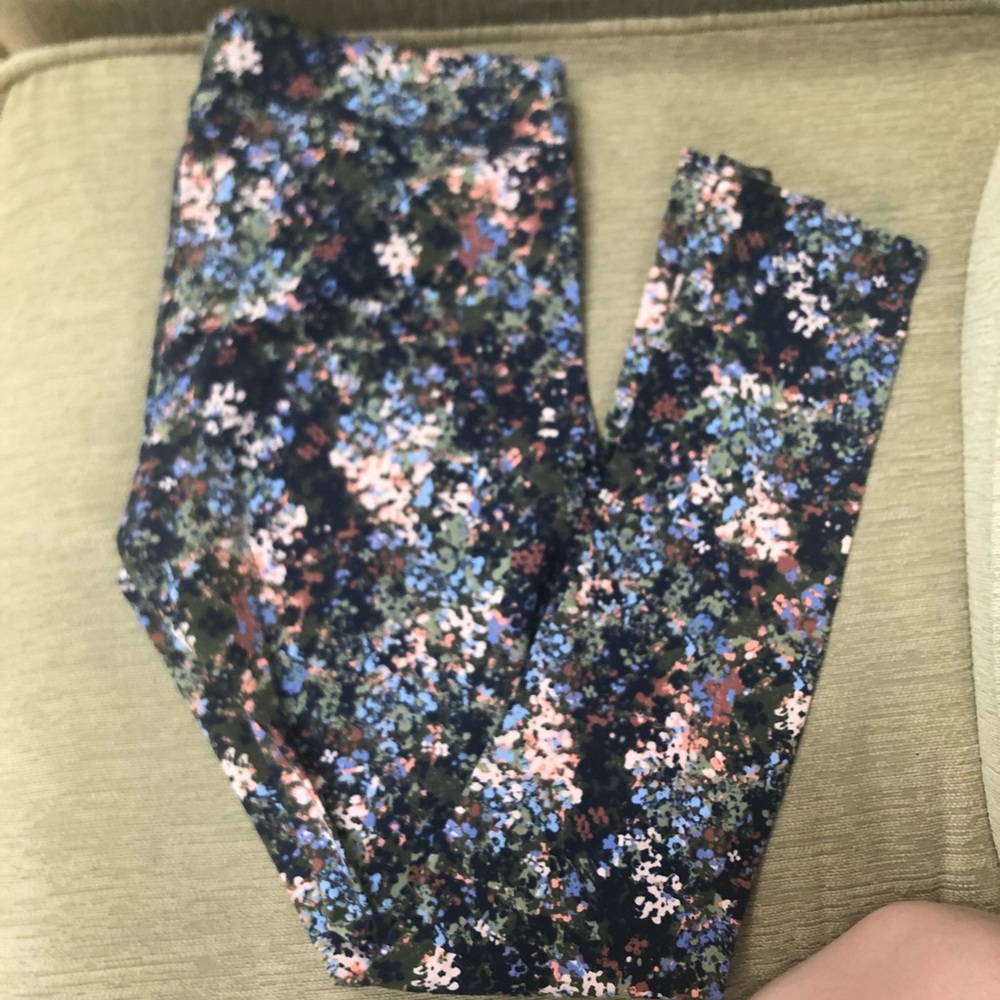 Aerie Cotton Floral Leggings